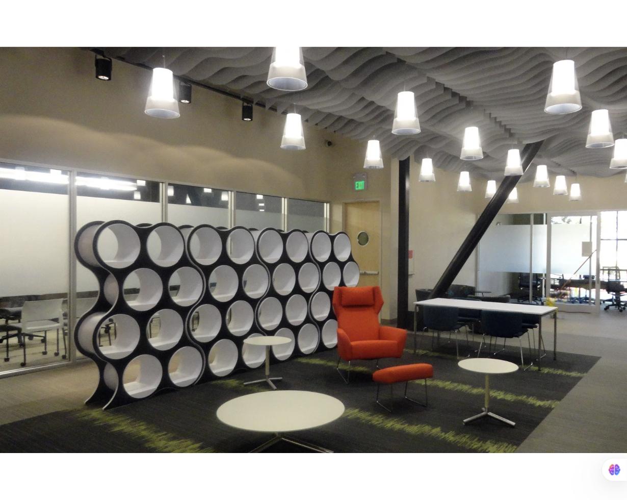 Think Tank at Google Office: Bolla Shelving