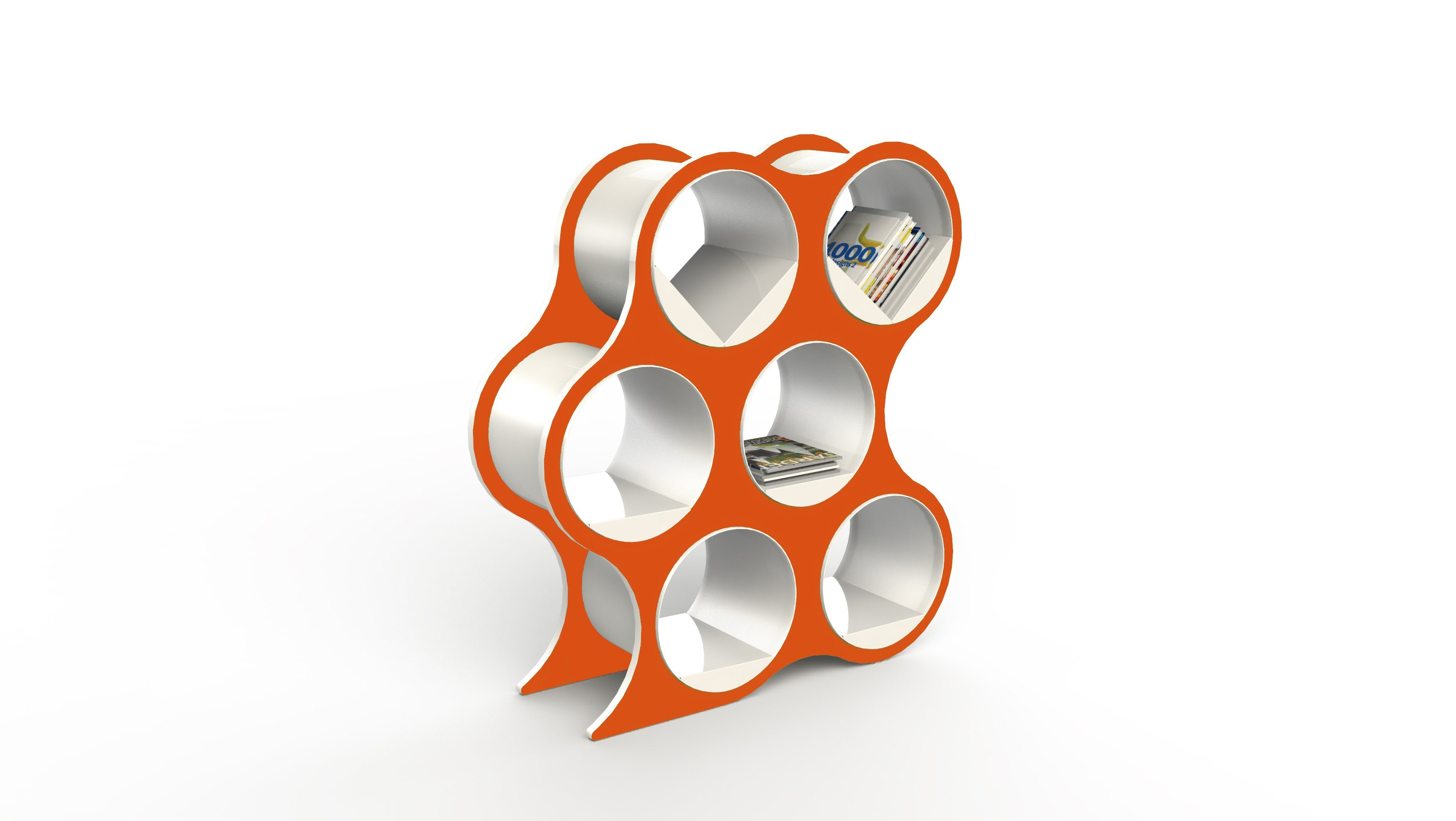 Bolla 6 Room Divider & Book Shelving