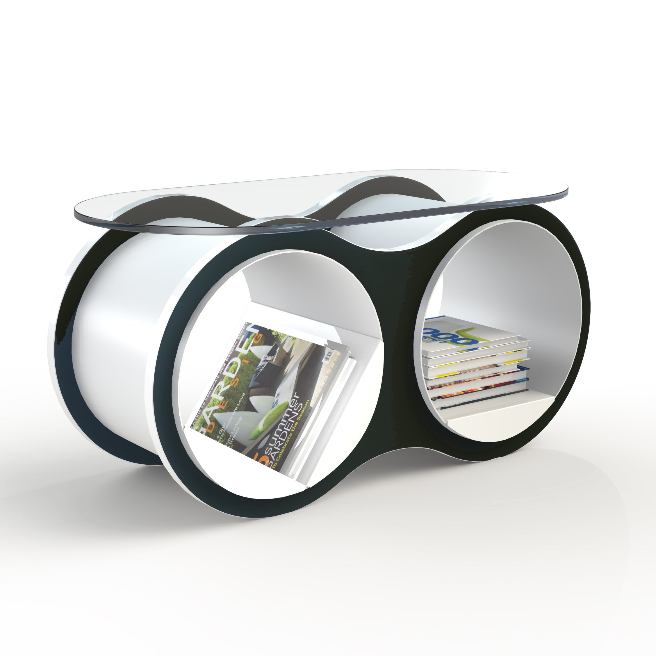Bolla Coffee Table Modular Modern Office Furniture Black