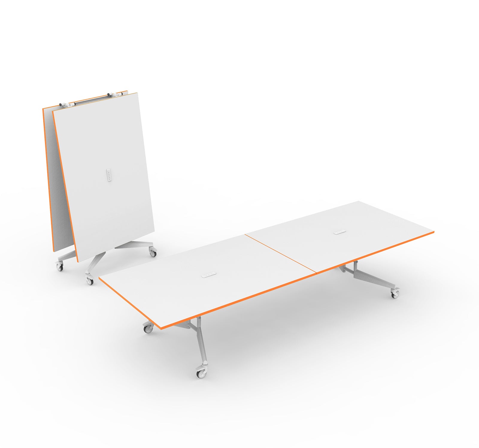 NOMAD Folded Conference Table Power Kit Orange