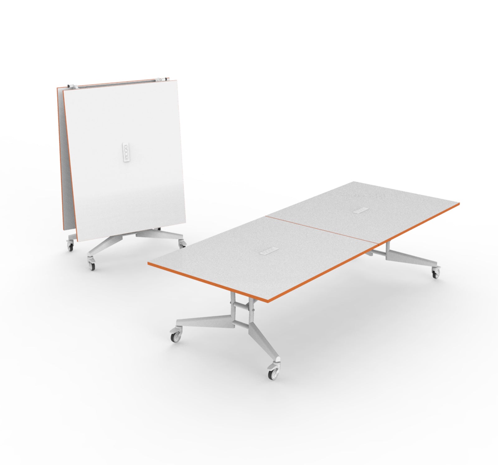 NOMAD 12' Folding Table & Mobile Marker Board – SCALE 1:1
