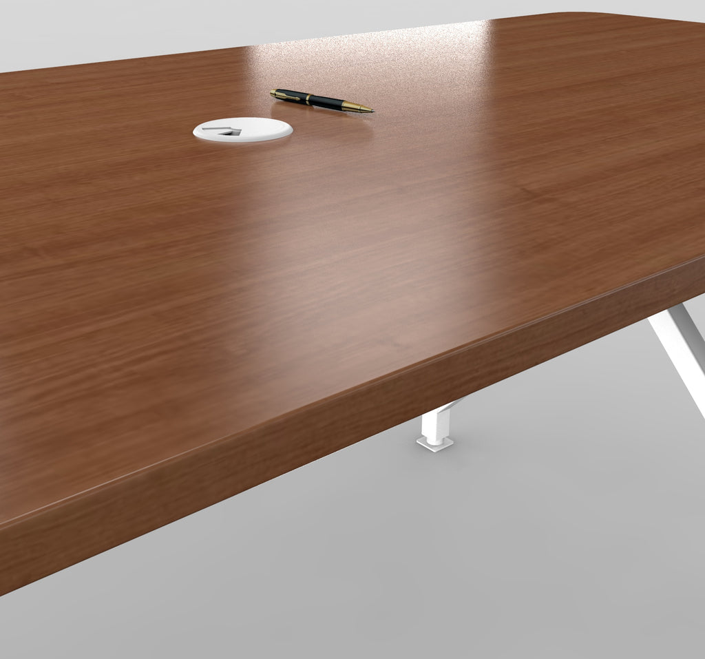 HotSpot Bar-Height Meeting and Dining Table Close up