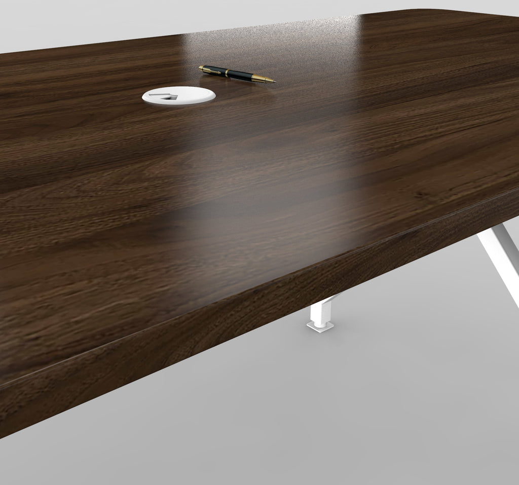 HotSpot Bar-Height Meeting and Dining Table Close up