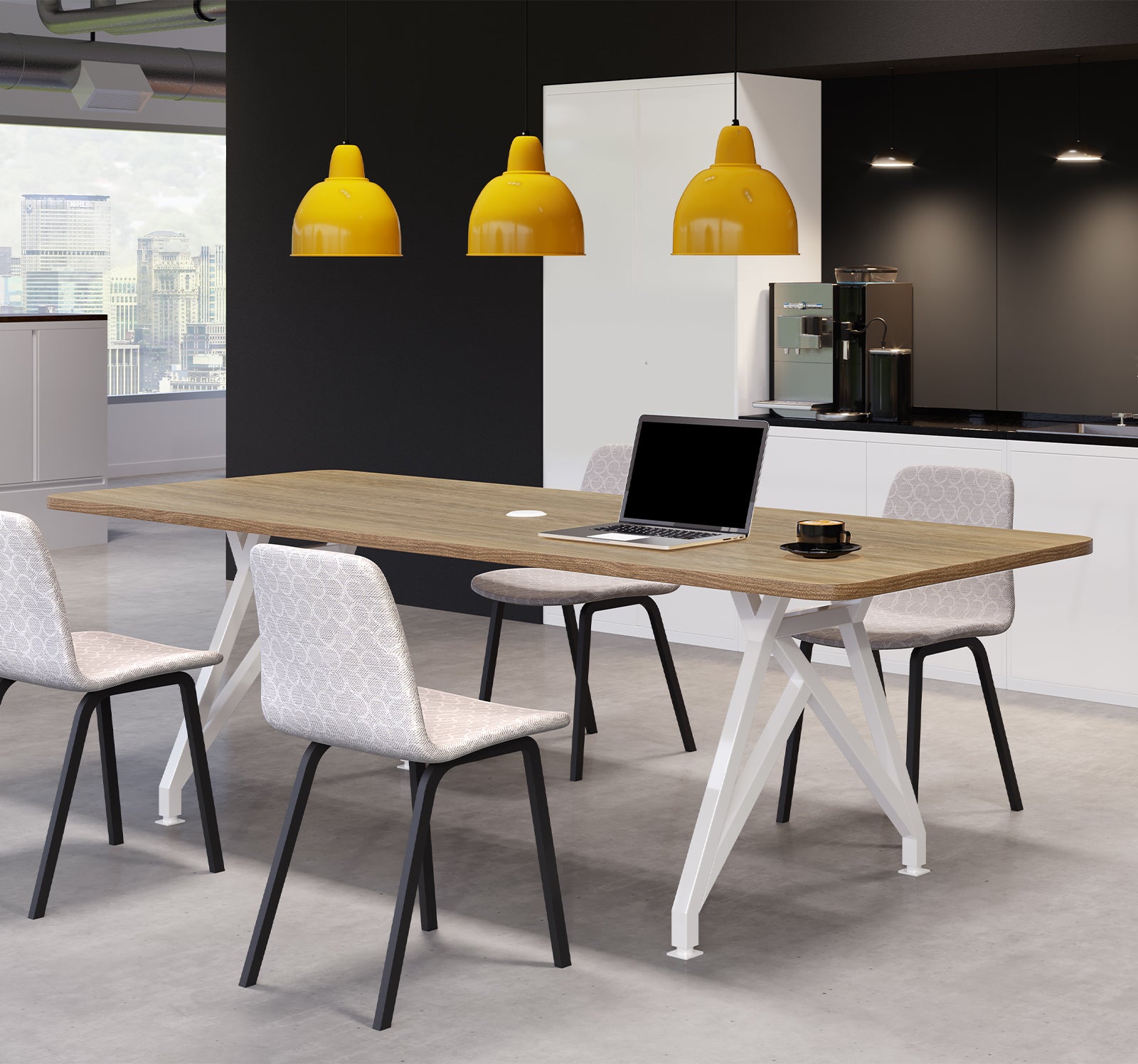 HotSpot Conference and Dining Table Lifestyle
