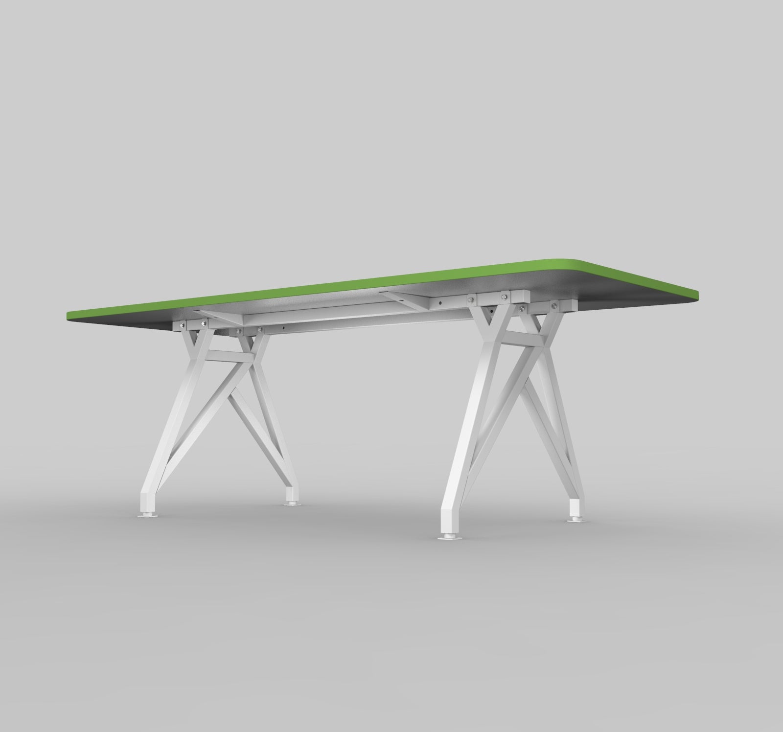 HotSpot Conference and Dining Table Green Edge Under