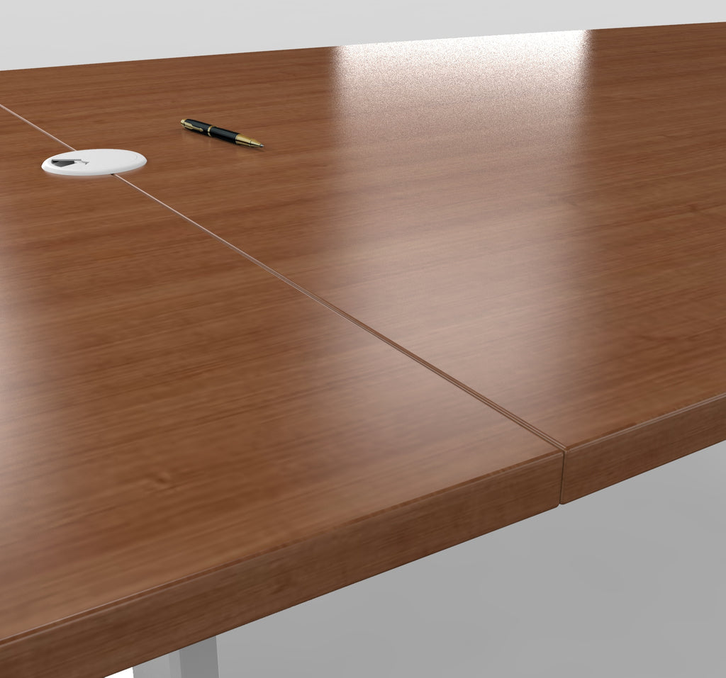 Modern Boat-Shaped Conference Table
