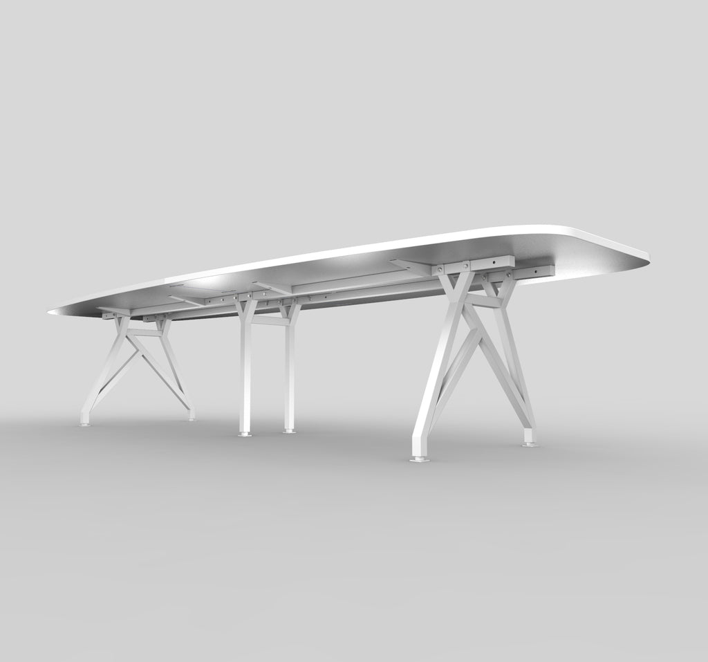 Kayak Boat-Shaped Conference Table