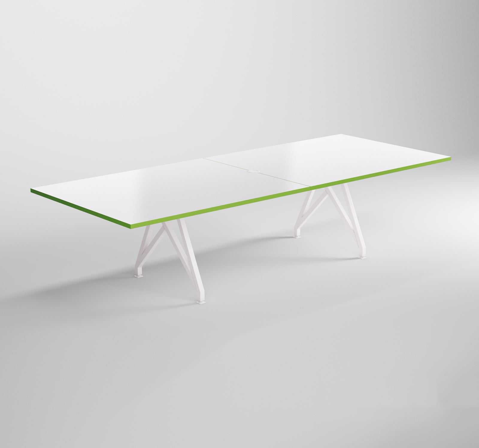 Modern Design Conference Table Think Tank Green Edge